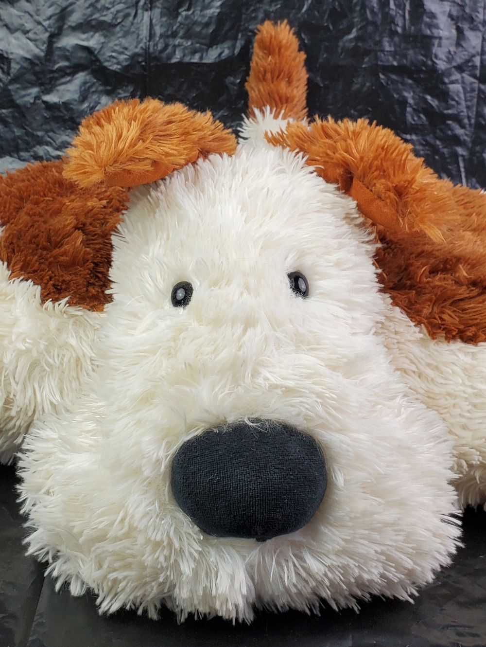Jellycat Truffles Large Puppy Dog Stuffed Animal Pillow Plush Snuggly RARE - GUC